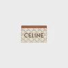 Fashion Card holder in Triomphe canvas with Print Women Triomphe Canvas | More Lines·Essentials