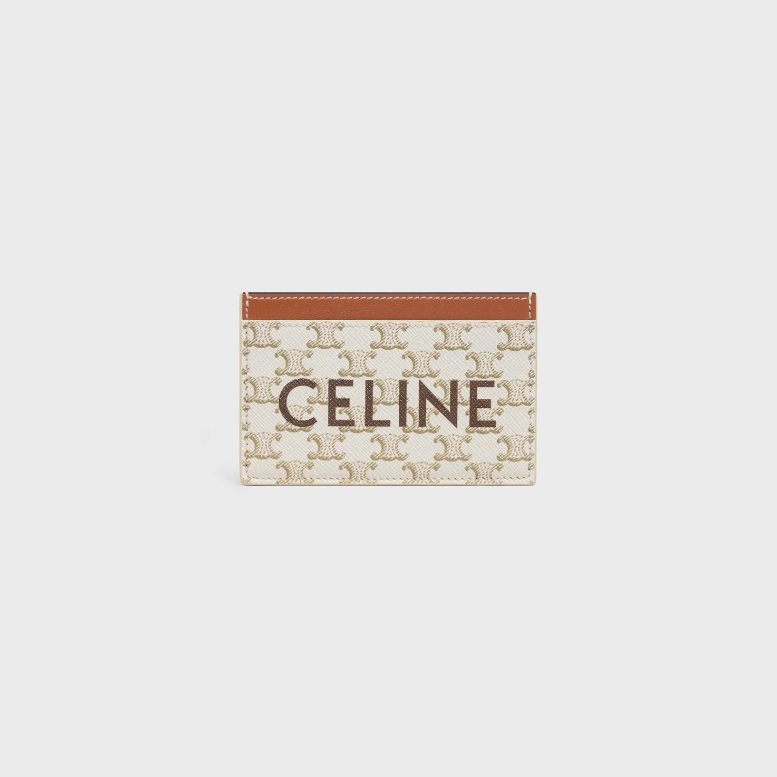 Fashion Card holder in Triomphe canvas with Print Women Triomphe Canvas | More Lines·Essentials