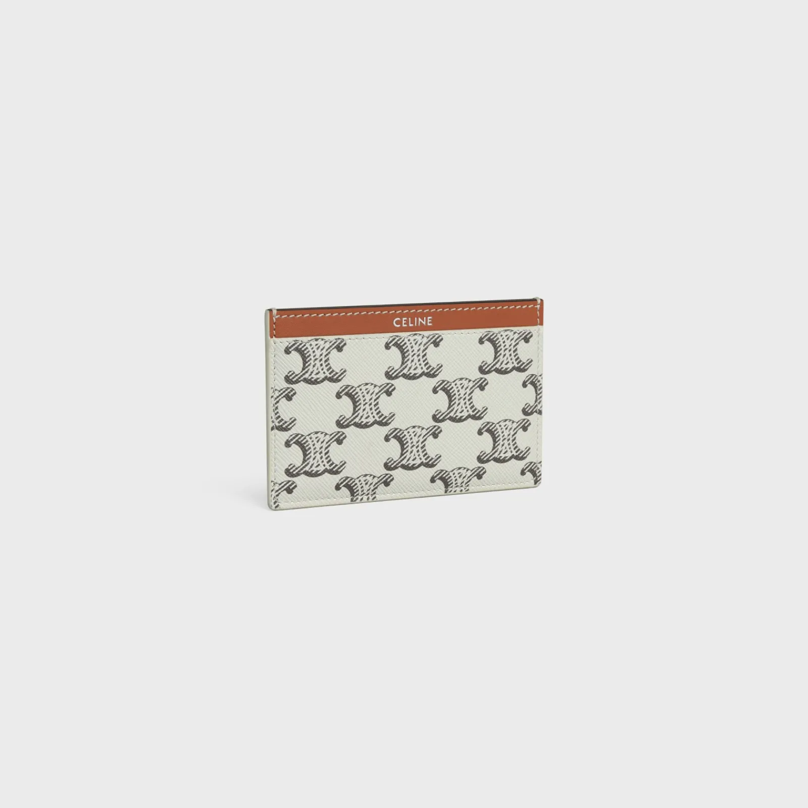 Online Card holder in Triomphe canvas AND calfskin Triomphe Canvas | Essentials