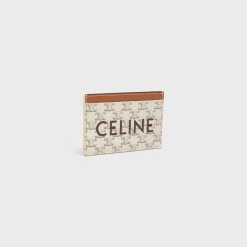 Fashion Card holder in Triomphe canvas with Print Women Triomphe Canvas | More Lines·Essentials