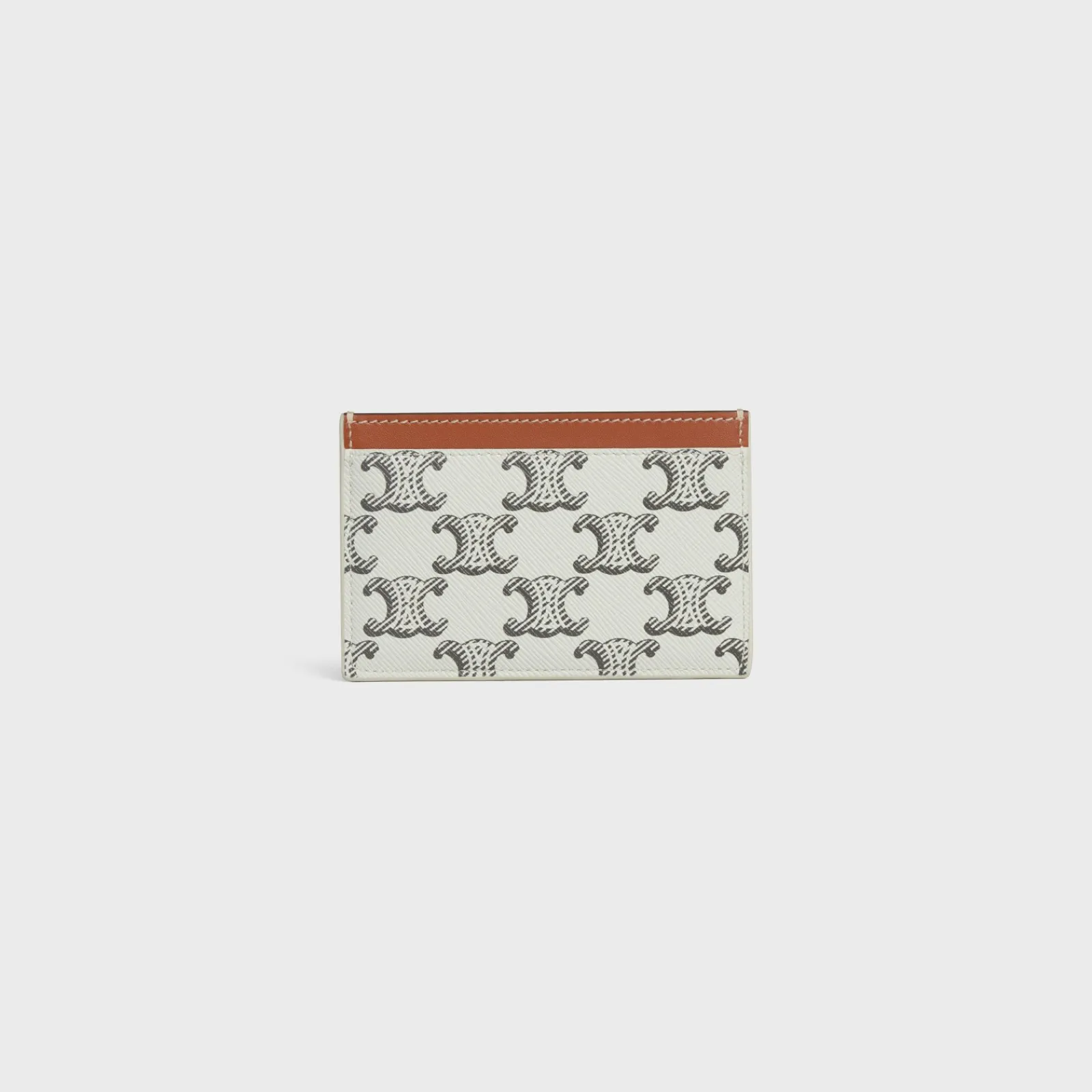 Online Card holder in Triomphe canvas AND calfskin Triomphe Canvas | Essentials