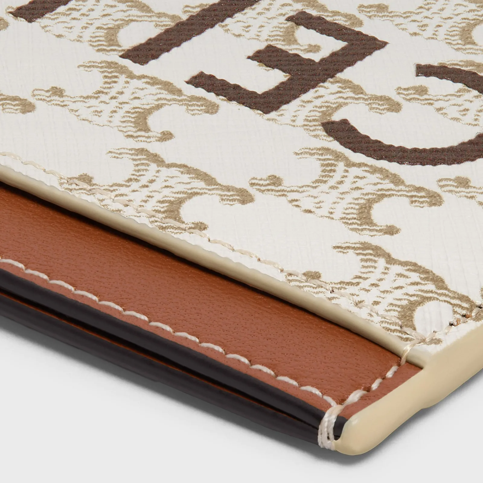 Fashion Card holder in Triomphe canvas with Print Women Triomphe Canvas | More Lines·Essentials