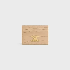 Online CARD HOLDER TRIOMPHE in NILOTICUS CROCODILE Women Triomphe | Categories·Coin And Card Holders
