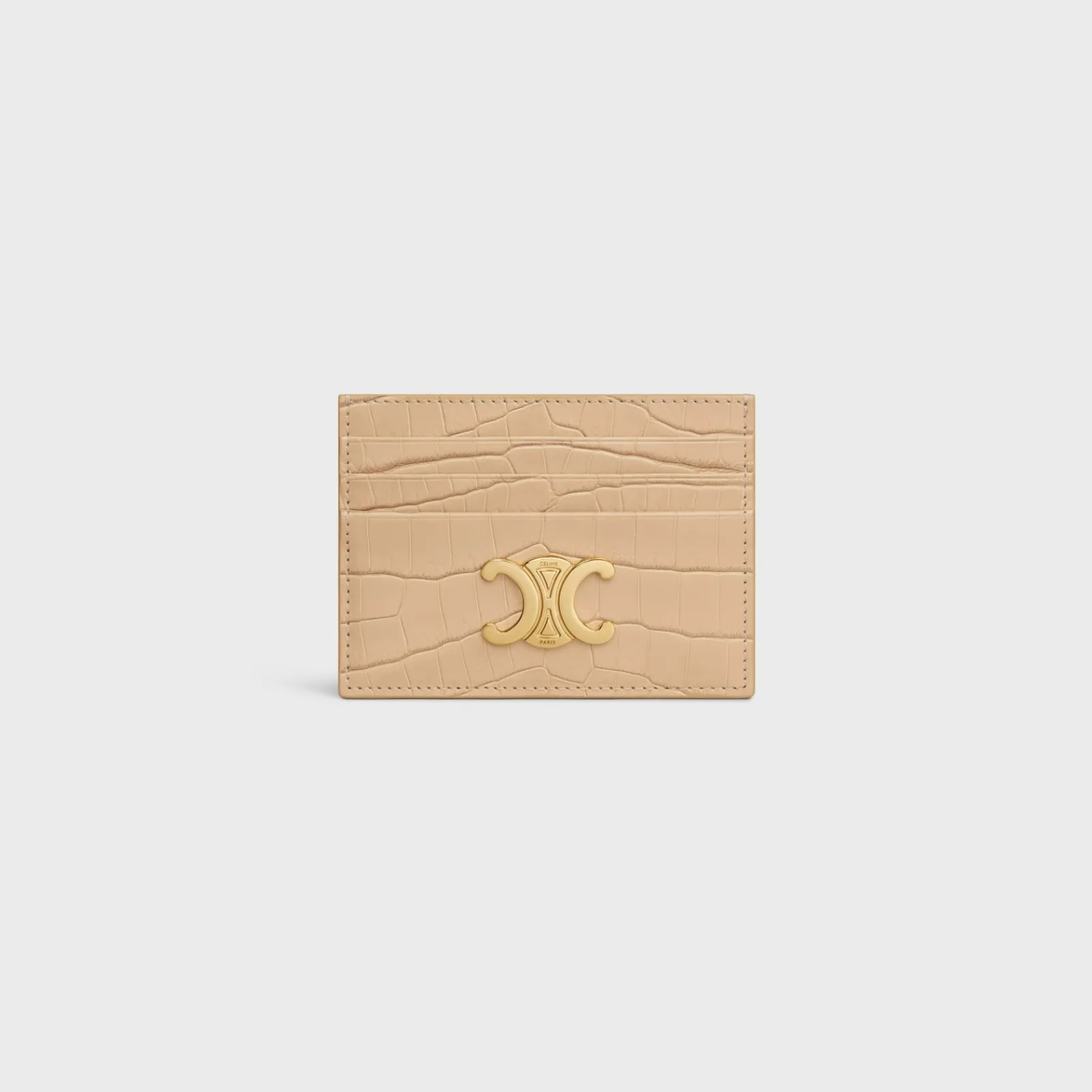 Online CARD HOLDER TRIOMPHE in NILOTICUS CROCODILE Women Triomphe | Categories·Coin And Card Holders