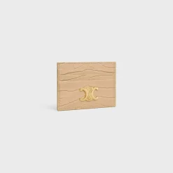 Online CARD HOLDER TRIOMPHE in NILOTICUS CROCODILE Women Triomphe | Categories·Coin And Card Holders