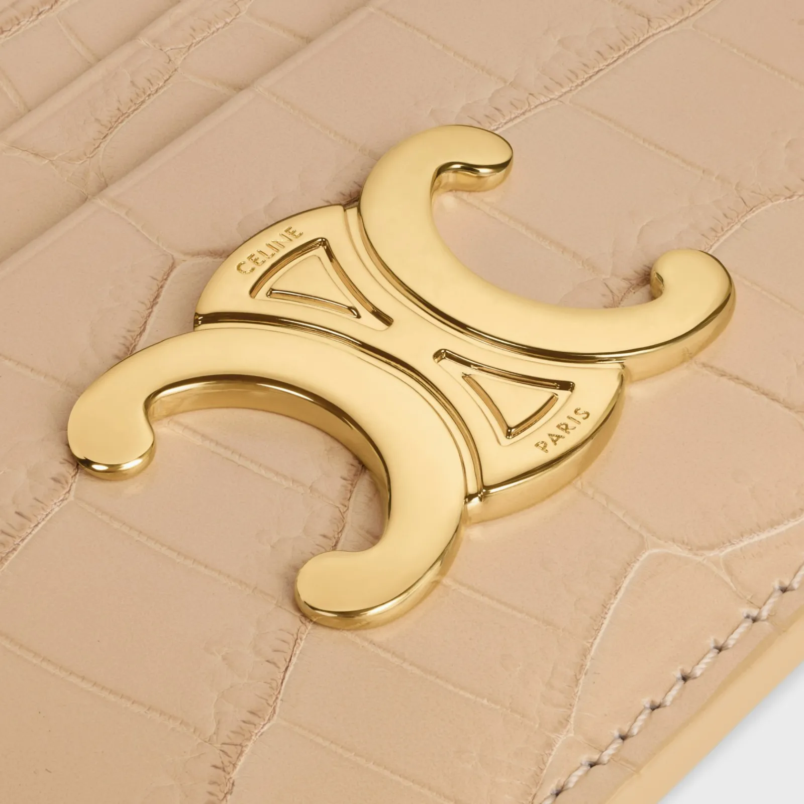 Online CARD HOLDER TRIOMPHE in NILOTICUS CROCODILE Women Triomphe | Categories·Coin And Card Holders