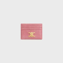 Outlet CARD HOLDER TRIOMPHE in PYTHON Women Triomphe | Categories·Coin And Card Holders