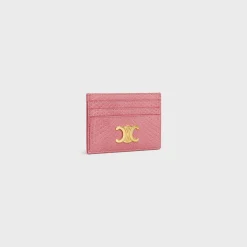 Outlet CARD HOLDER TRIOMPHE in PYTHON Women Triomphe | Categories·Coin And Card Holders