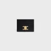 Discount CARD HOLDER TRIOMPHE in Shiny calfskin Women Triomphe | Categories·Coin And Card Holders