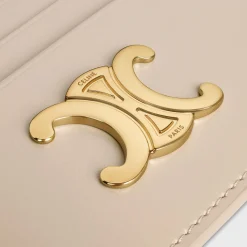 Online CARD HOLDER TRIOMPHE in Shiny calfskin Women Triomphe | Categories·Coin And Card Holders