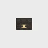 Discount CARD HOLDER TRIOMPHE in Triomphe Canvas Women Triomphe Canvas | Categories·Coin And Card Holders