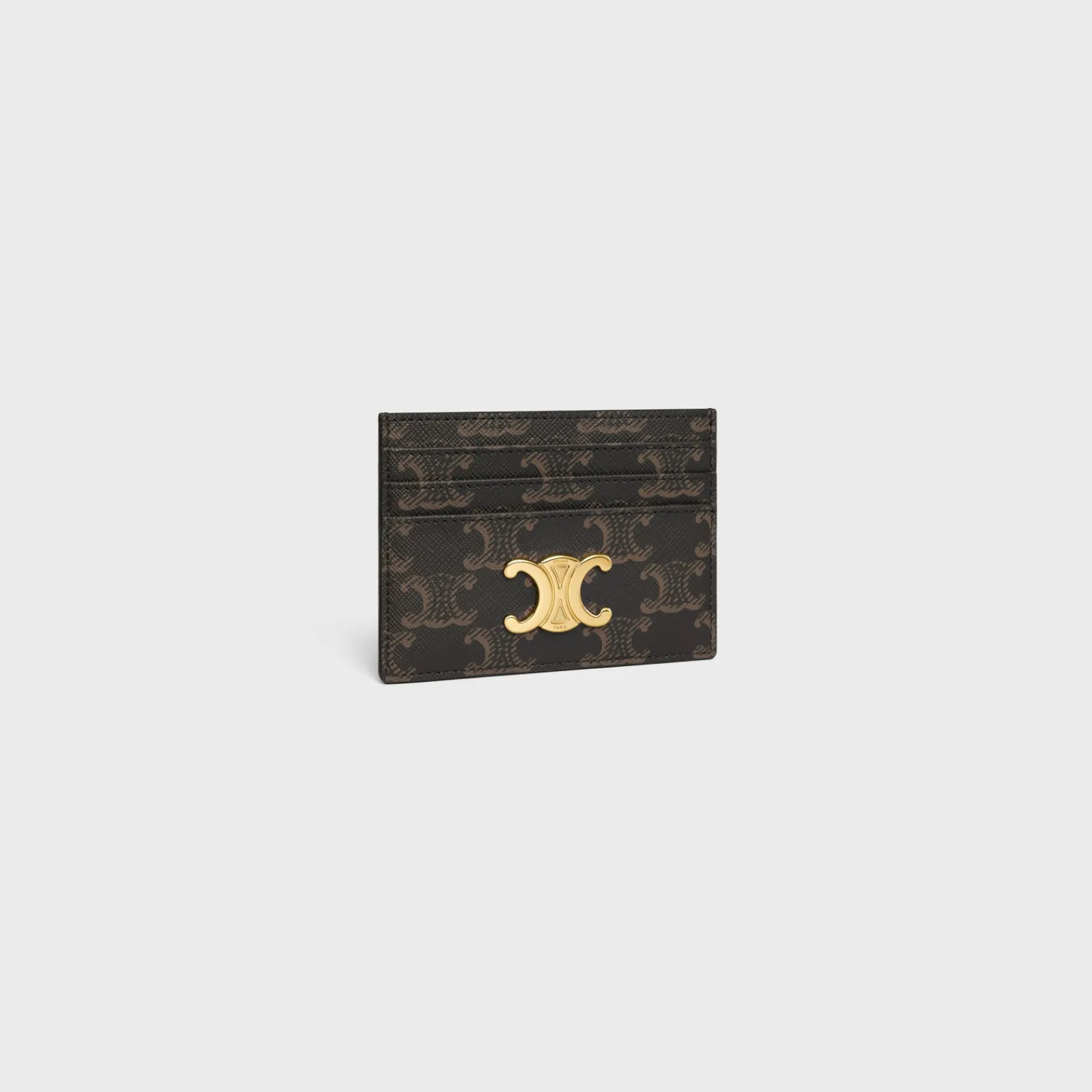 Discount CARD HOLDER TRIOMPHE in Triomphe Canvas Women Triomphe Canvas | Categories·Coin And Card Holders