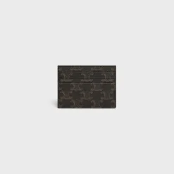 Discount CARD HOLDER TRIOMPHE in Triomphe Canvas Women Triomphe Canvas | Categories·Coin And Card Holders