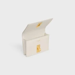 Discount 16 CARD HOLDER WITH FLAP in SHINY CALFSKIN Women 16 | Categories·Coin And Card Holders