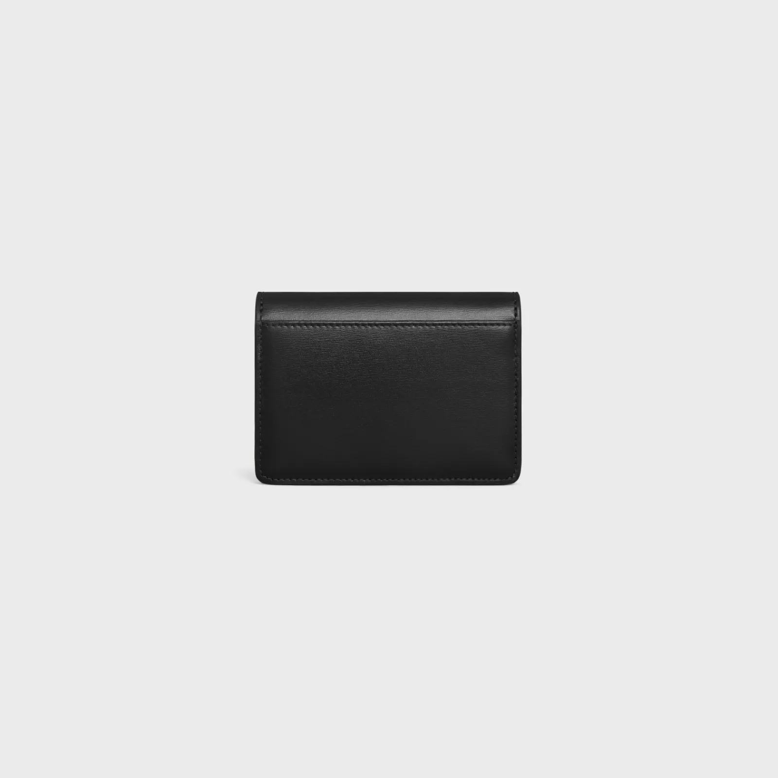 Online CARD HOLDER WITH FLAP TRIOMPHE in Shiny calfskin Women Triomphe | Categories·Coin And Card Holders