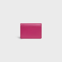 Best CARD HOLDER WITH FLAP TRIOMPHE in Shiny calfskin Women Triomphe | Categories·Coin And Card Holders