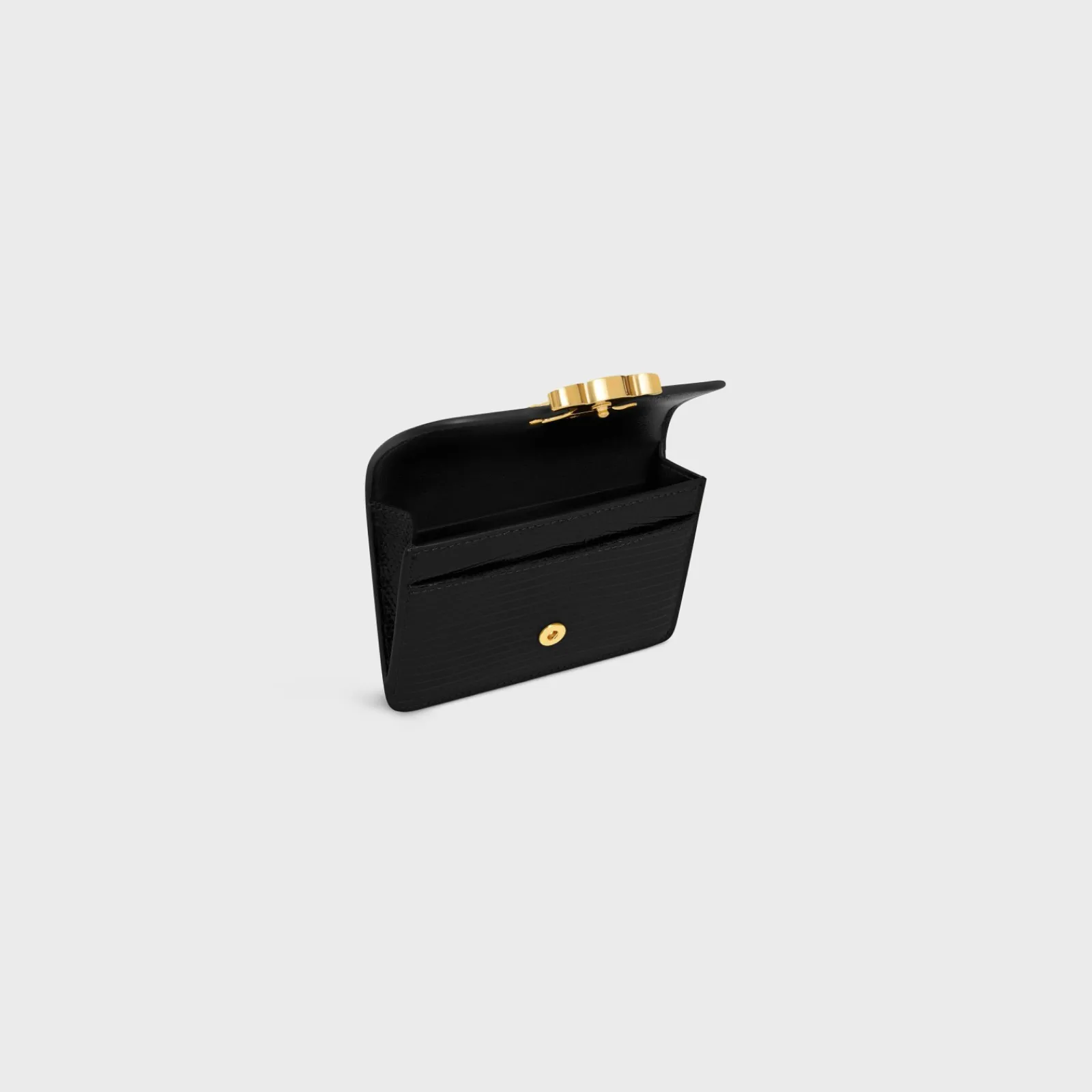 Best CARD HOLDER WITH FLAP TRIOMPHE in lizard Women Triomphe | Categories·Coin And Card Holders