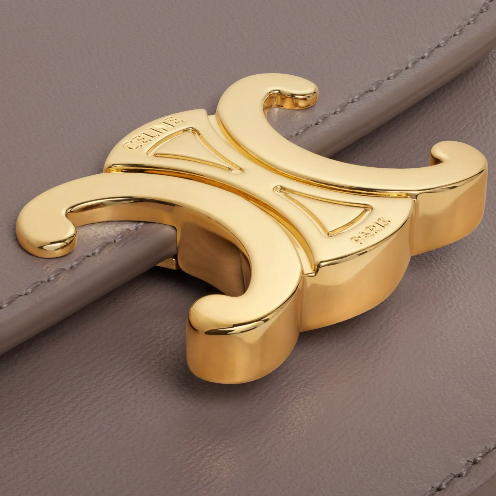 Sale CARD HOLDER WITH FLAP TRIOMPHE in Shiny calfskin Women Triomphe | Categories·Coin And Card Holders