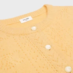 Discount cardigan in Shetland pointelle Women Knitwear