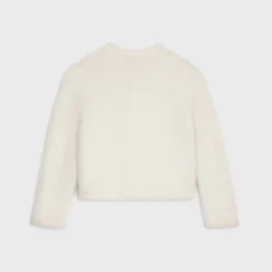 New Cardigan jacket in brushed mohair Women Knitwear
