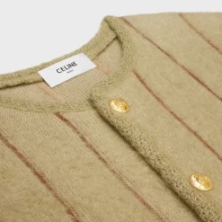 Hot cardigan jacket in brushed mohair Knitwear