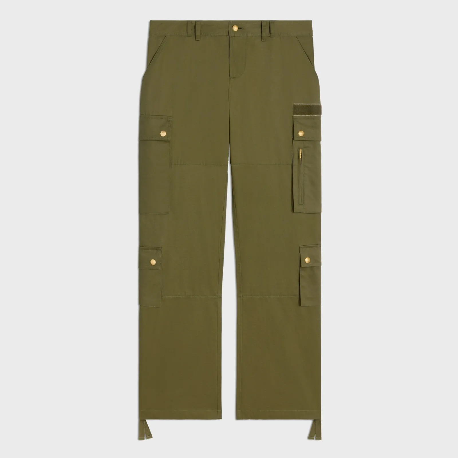 Hot cargo pants in cotton linen Women Pants And Shorts