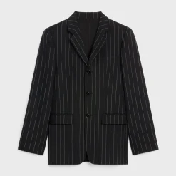 Sale carnaby jacket in striped virgin wool Jackets & Trousers