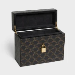 Sale Case 3 Perfumes 200ML in Triomphe Canvas and Natural Calfskin Fragrances