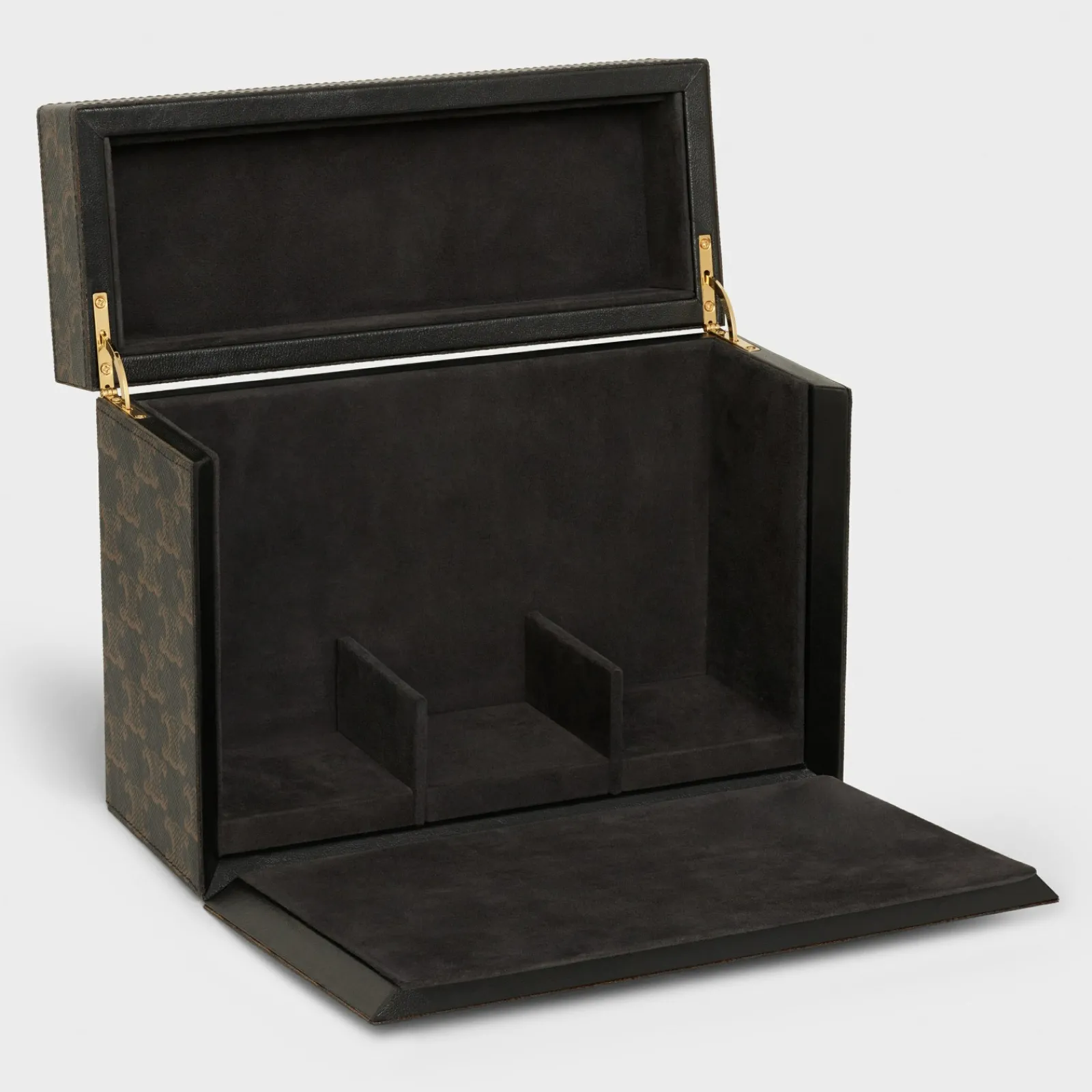 Sale Case 3 Perfumes 200ML in Triomphe Canvas and Natural Calfskin Fragrances