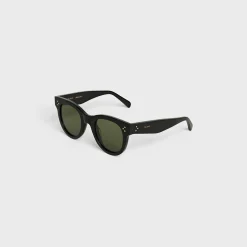 Discount Cat Eye S003 Sunglasses in Acetate with Mineral Glass Lenses Women Celine 3 Dots | Categories·Round