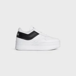 Clearance - BLOCK SNEAKERS WITH WEDGE in CALFSKIN Women Sneakers