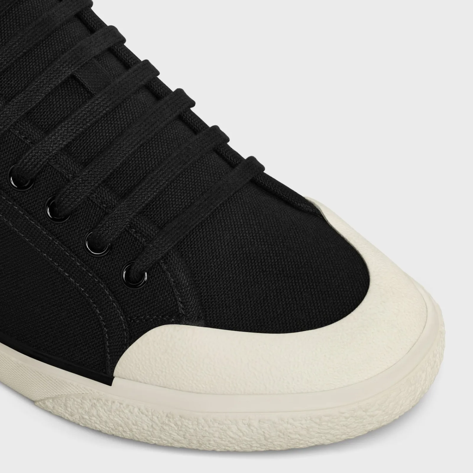 Clearance ALAN AS-01 LOW LACE-UP SNEAKER in CANVAS AND CALFSKIN Sneakers