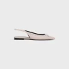 New ALMA TRIOMPHE FLAT SLINGBACK in LAMBSKIN Women Loafers And Flats