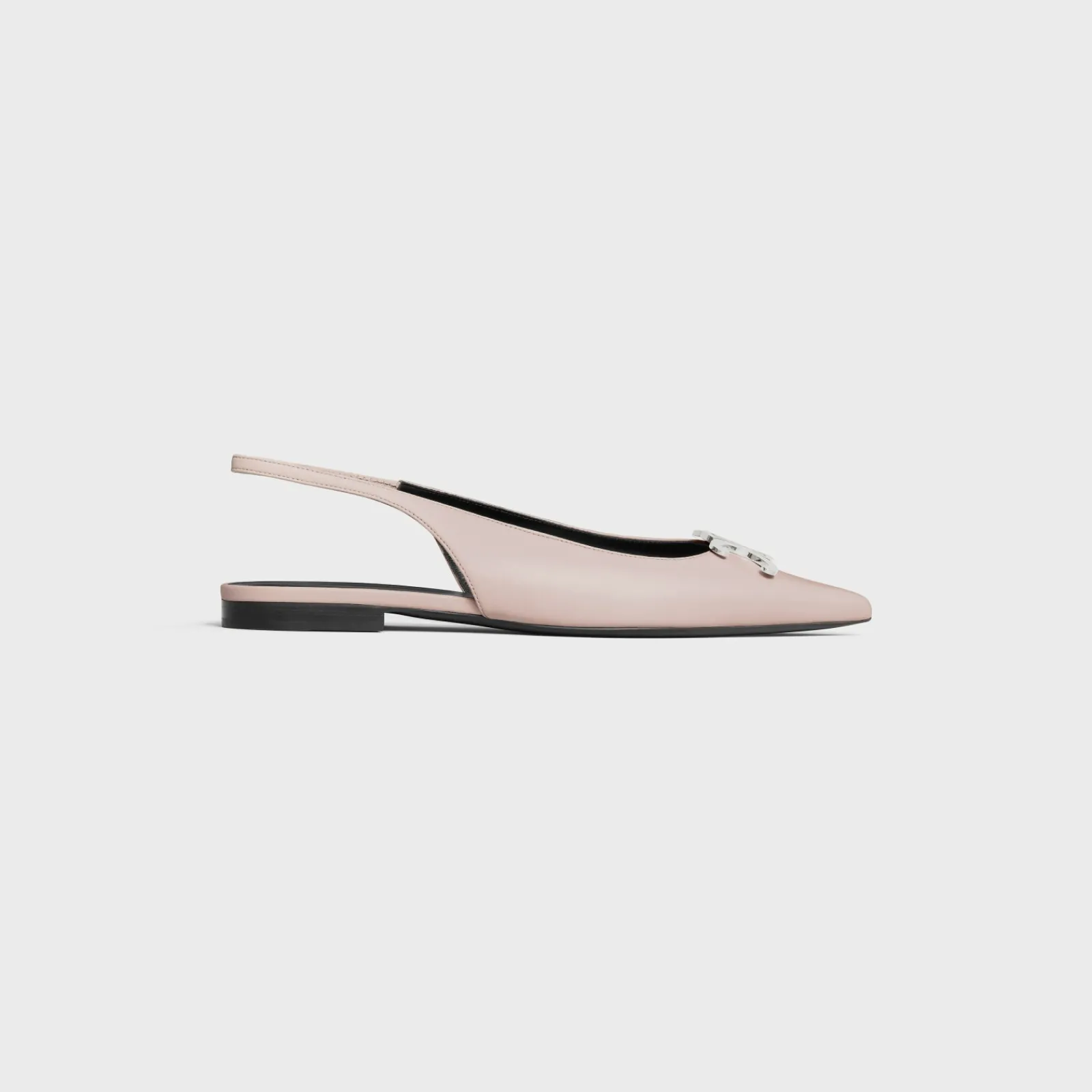 New ALMA TRIOMPHE FLAT SLINGBACK in LAMBSKIN Women Loafers And Flats