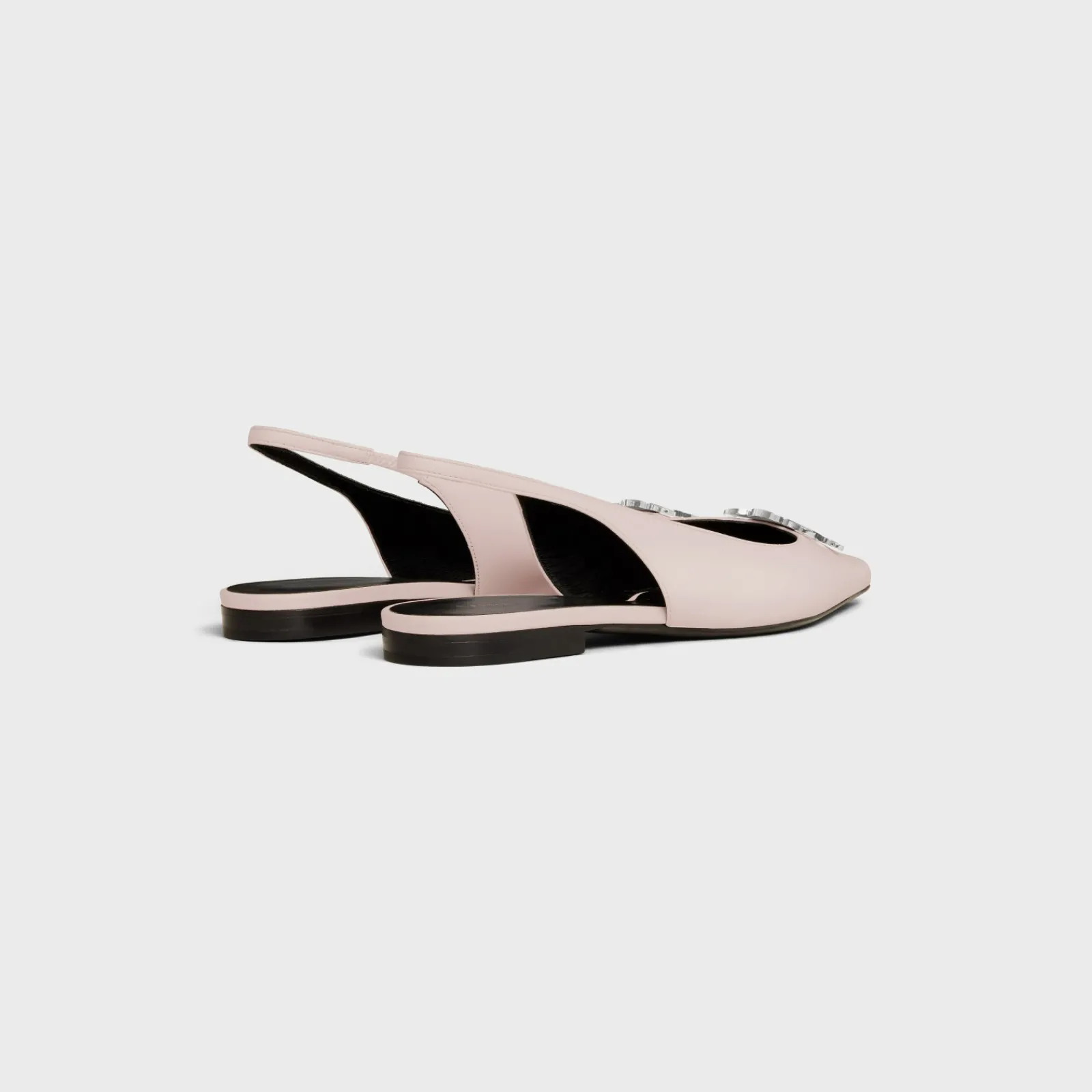 New ALMA TRIOMPHE FLAT SLINGBACK in LAMBSKIN Women Loafers And Flats