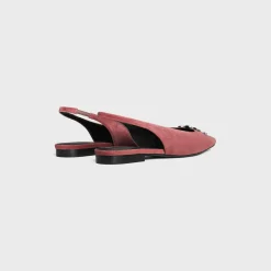 Sale ALMA TRIOMPHE FLAT SLINGBACK in VELVET Women Loafers And Flats