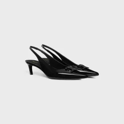 Discount ALMA TRIOMPHE SLINGBACK in PATENT CALFSKIN Women Pumps