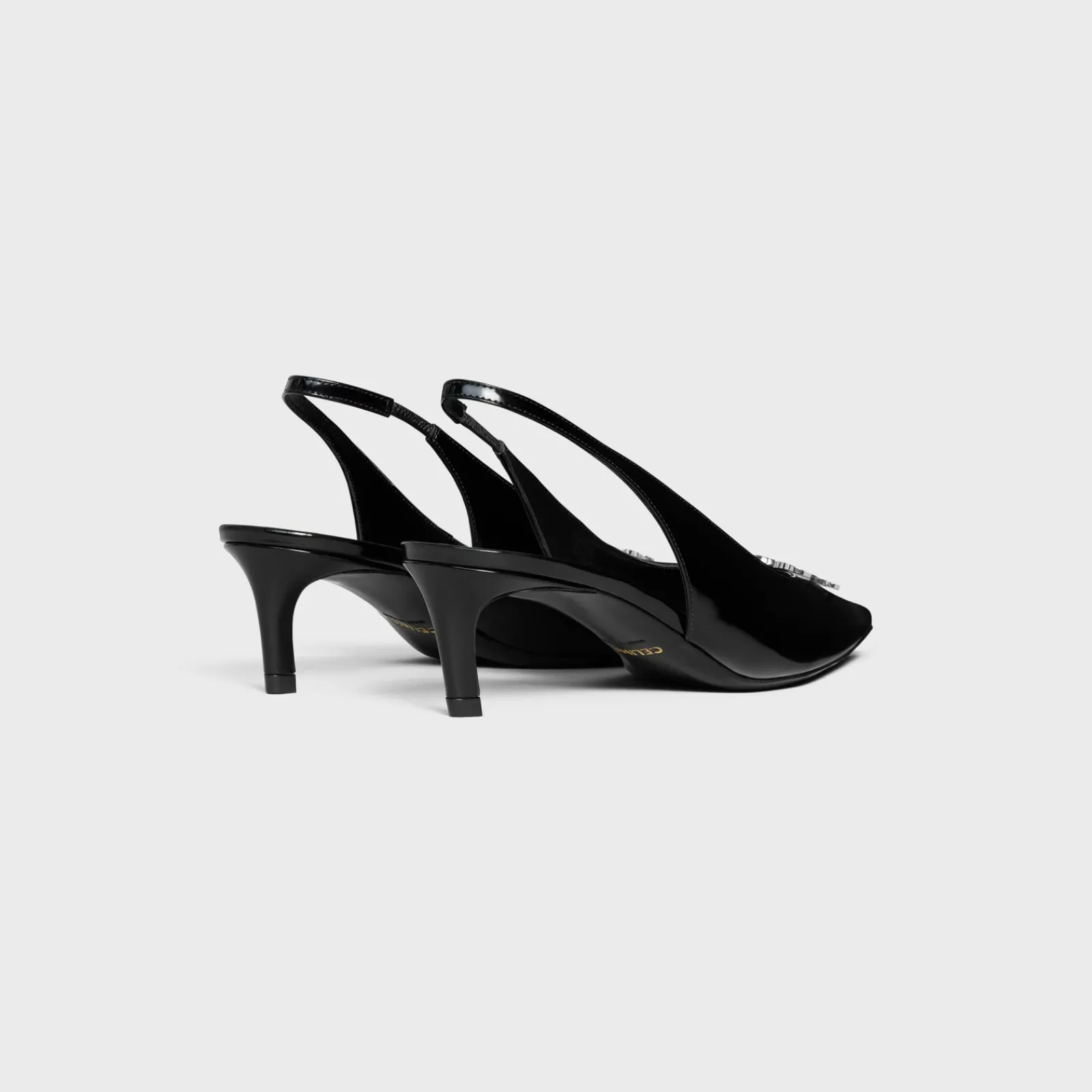 Sale ALMA TRIOMPHE SLINGBACK in GLOSSY CALFSKIN Women Pumps
