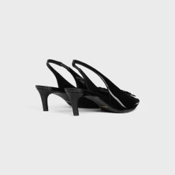 Discount ALMA TRIOMPHE SLINGBACK in PATENT CALFSKIN Women Pumps