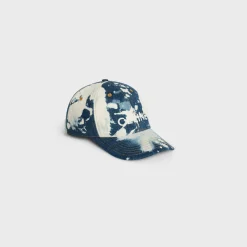 Online baseball cap in cotton and denim Hats And Soft Accessories