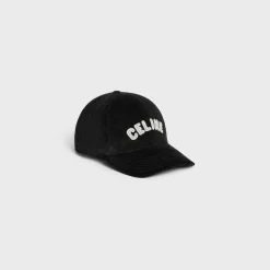 Online baseball cap in corduroy Hats And Soft Accessories