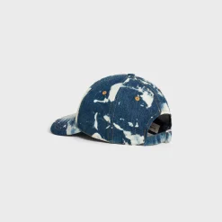 Online baseball cap in cotton and denim Hats And Soft Accessories
