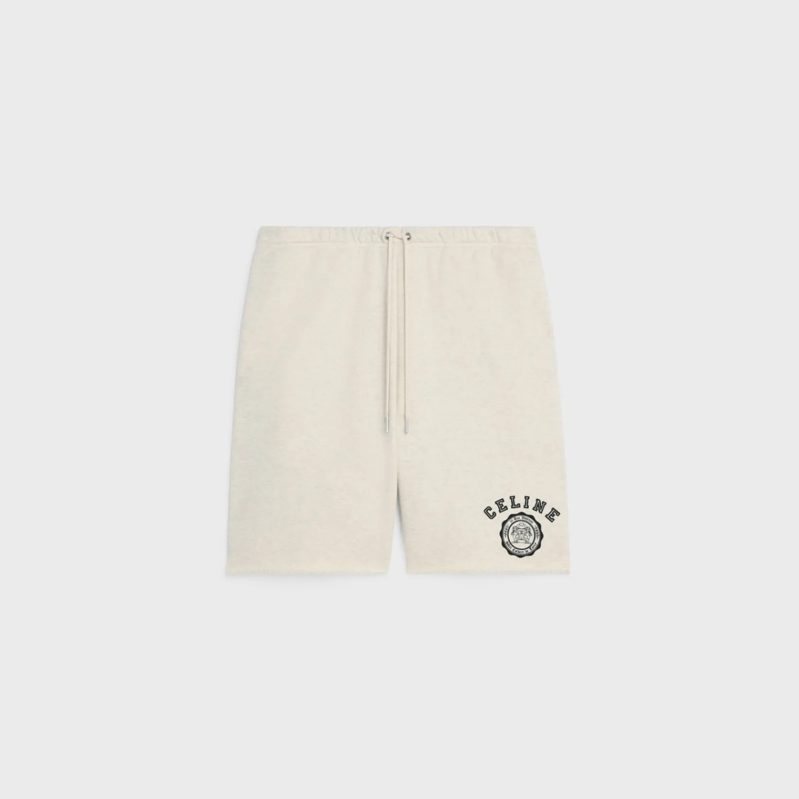 Discount blason loose shorts in cotton fleece Pants And Shorts
