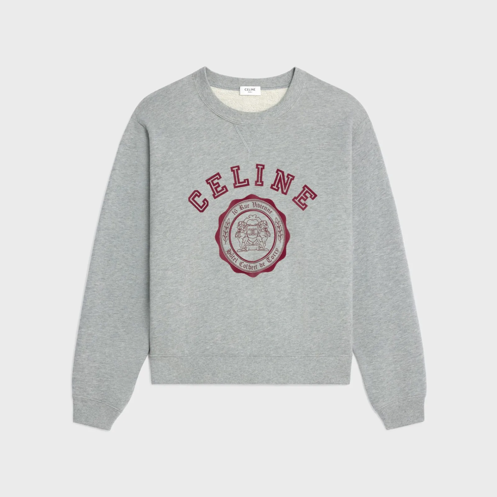 Discount blason loose sweatshirt in cotton fleece T-Shirts And Sweatshirts