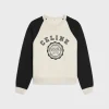 Discount blason loose sweatshirt in cotton fleece T-Shirts And Sweatshirts