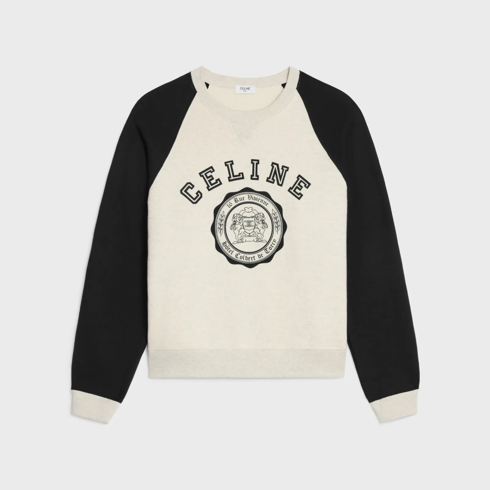 Discount blason loose sweatshirt in cotton fleece T-Shirts And Sweatshirts