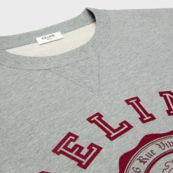 Discount blason loose sweatshirt in cotton fleece T-Shirts And Sweatshirts