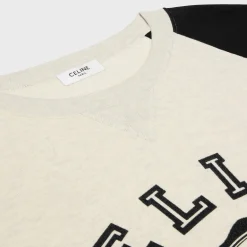 Discount blason loose sweatshirt in cotton fleece T-Shirts And Sweatshirts