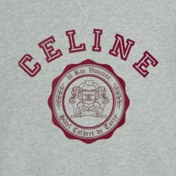 Discount blason loose sweatshirt in cotton fleece T-Shirts And Sweatshirts