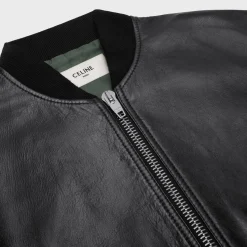 Discount blouson jacket in soft lambskin Leather
